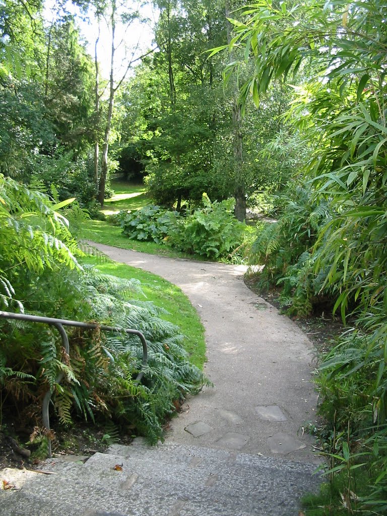 Path through the gardens by Shimmerxxx