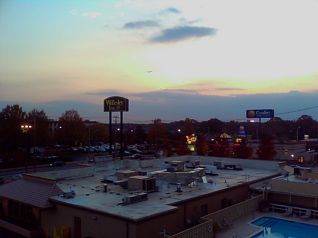 View from Wellsely hotel near atlanta airport @ dawn. by Royal Inc.