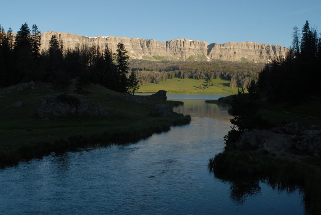 Brooks Lake in the Absaroka Range of Wyoming. by JohnDrew2