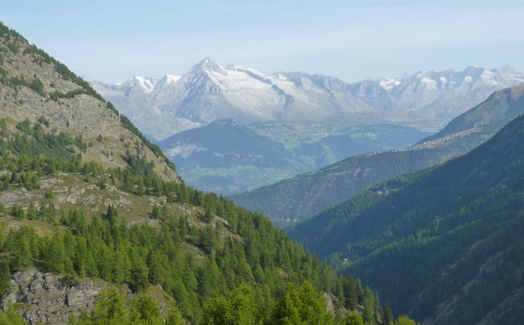 Vue aérienne depuis le Simplon. by jp hartmann