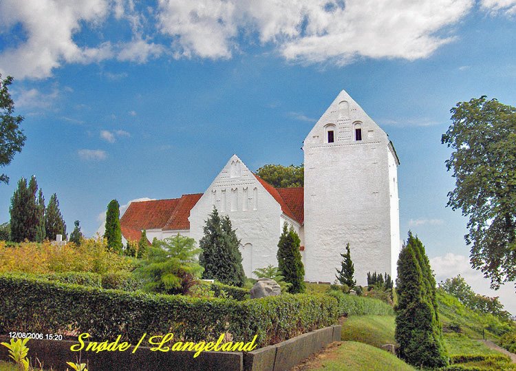 Snøde kirke - Langeland by Claude David