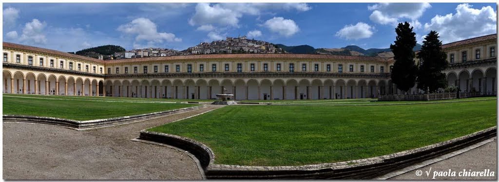 Padula - Certosa di San Lorenzo - Chiostro grande by © √ paola chiarella