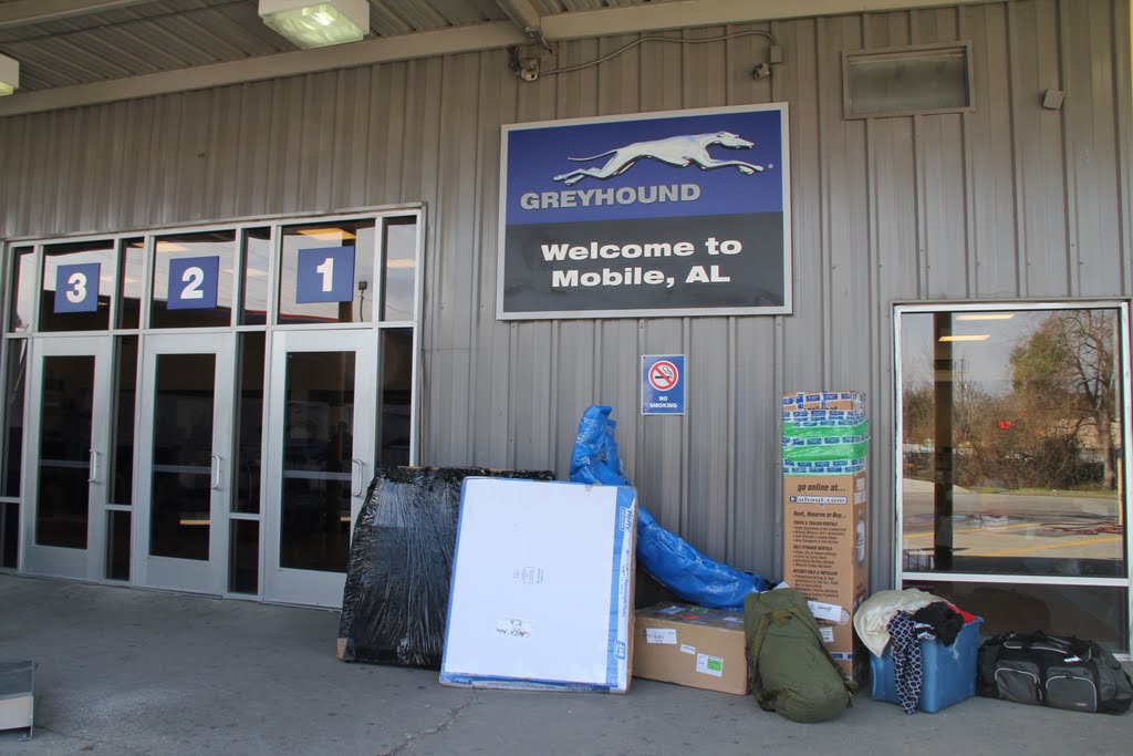 Mobile Greyhound Station, Alabama USA by Erica Chang