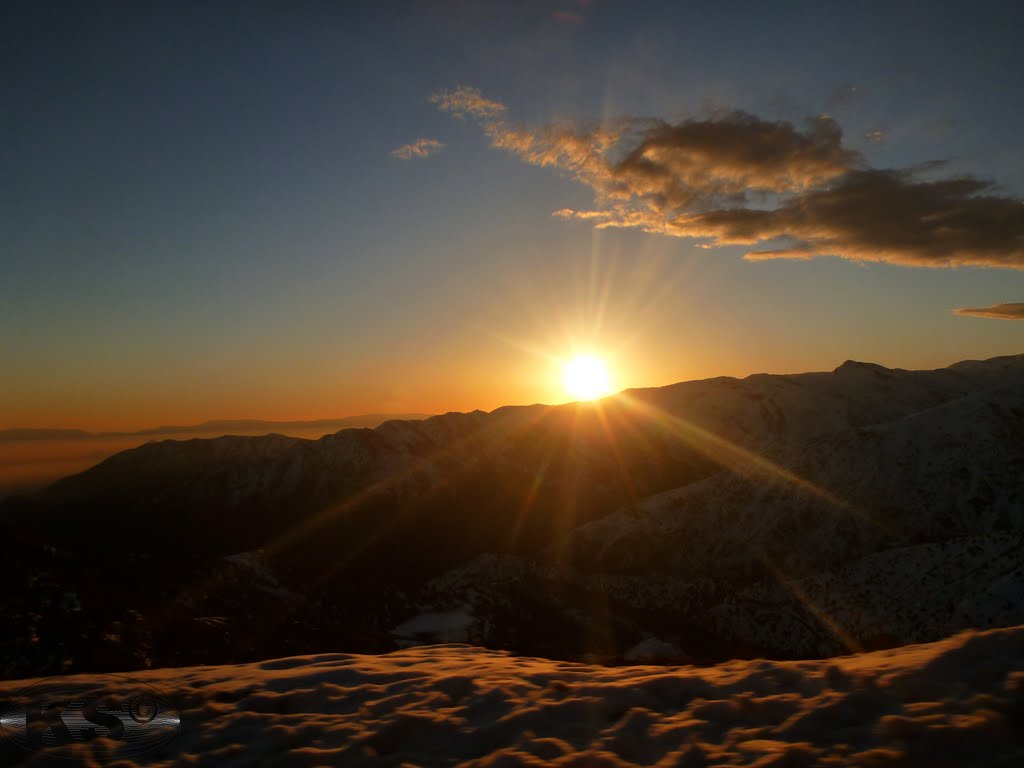 Pôr do Sol na Cordilheira dos Andes by Alessandra_A