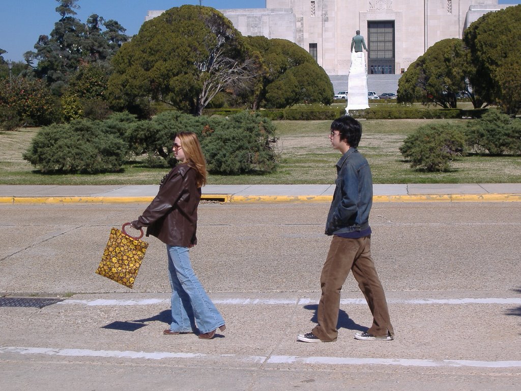 In front of State Captial by Rod Bryant