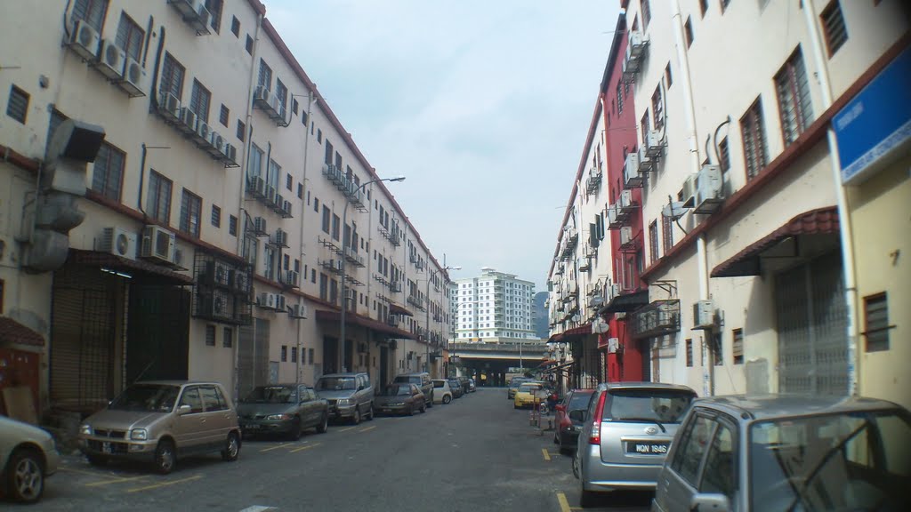 Backlane at Jalan Wangsa Setia 1 and 3, Wangsa Melawati by asanov