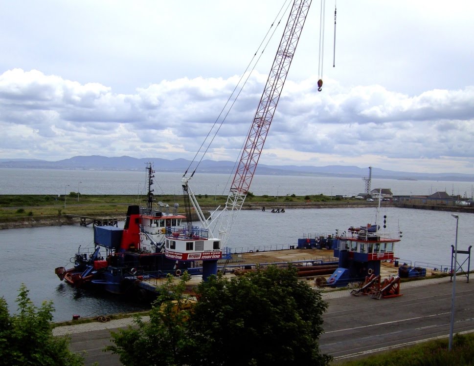 Burntisland Docks by terrygilley