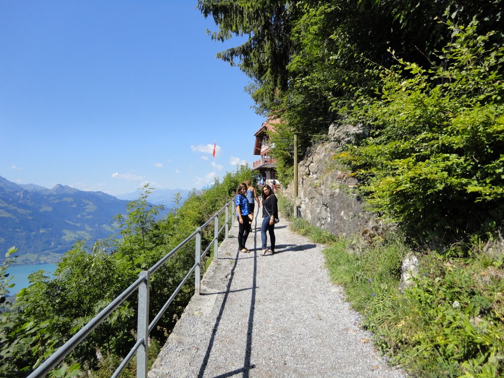 Beydoun family in interlaken - harder kulm by salim beydoun