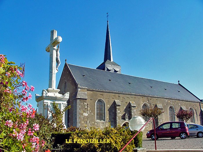 Église du Fenouiller by Claude David