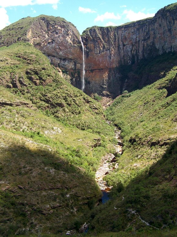 Cachoeira do Tabuleiro - Travessia Lapinha - Tabuleiro - Serra do Cipo - MG - By: www.clubedosaventureiros.com by hugodcp