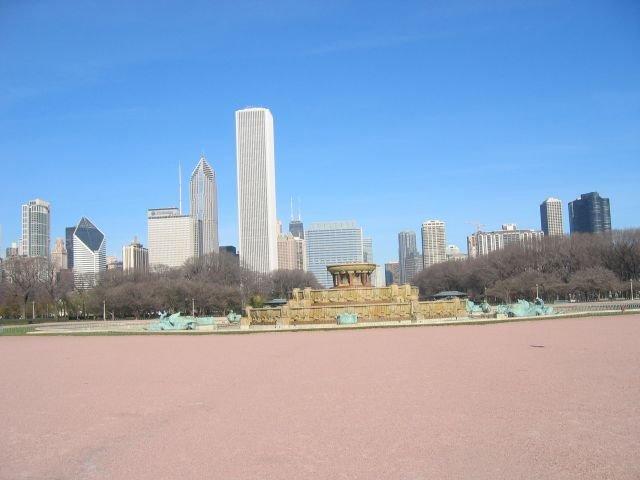 Chicago - Grant Park by Achim Hauck