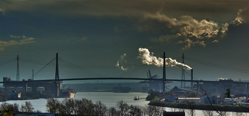 Schon wieder die Köhlbrandbrücke! by NinaMaya