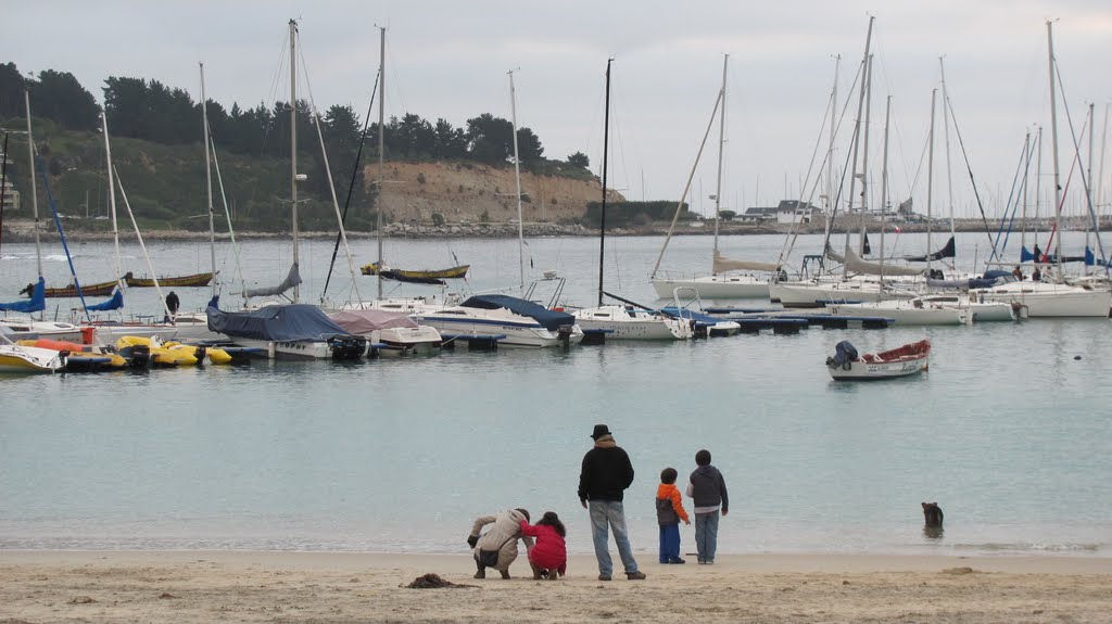 Playa de Algarrobo by Andrés Andonie