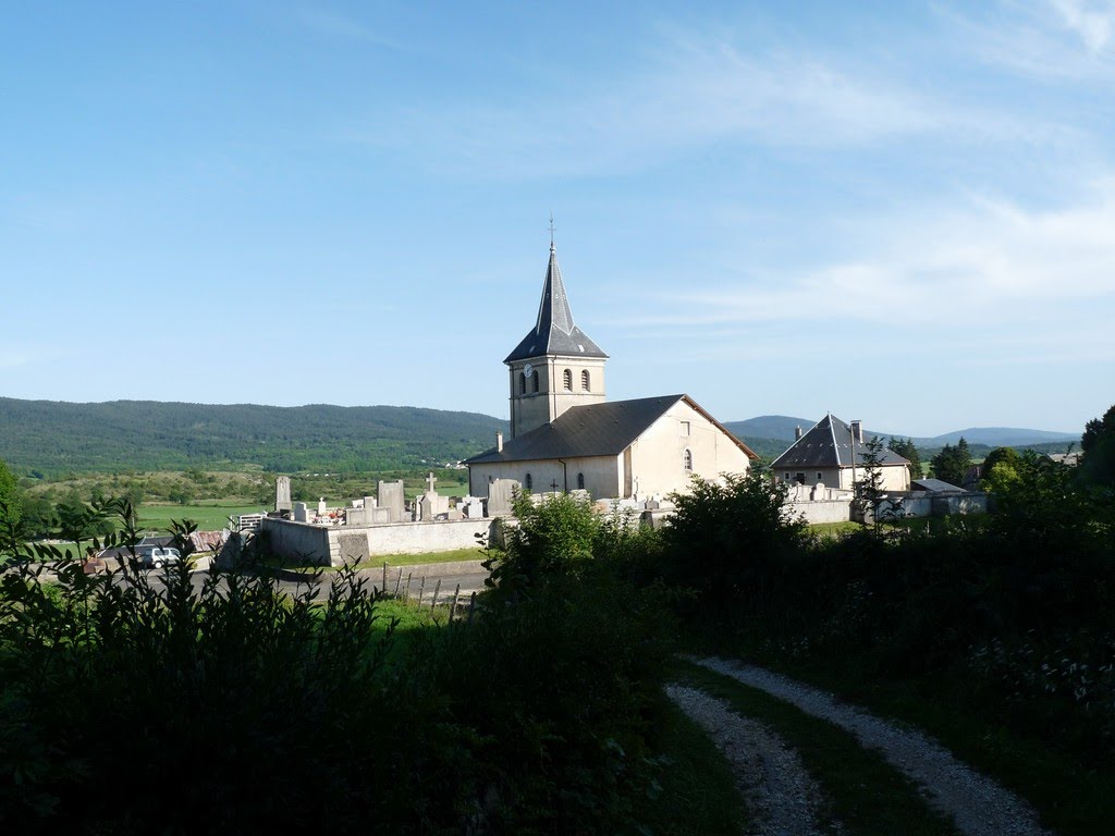 Eglise de Corcelles by Chephilor