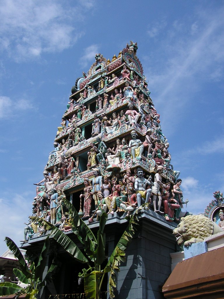 Singapore Sri Mariammam temple by henrivandeputte