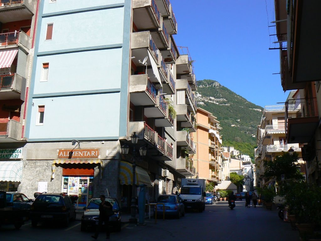 View north-west outside Hotel Villa Romana, Minori by Brian B16