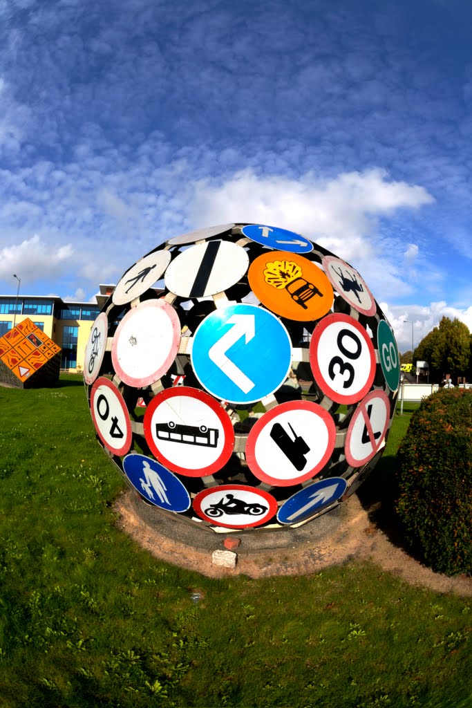 Magic roundabout ahead by fat-freddies-cat