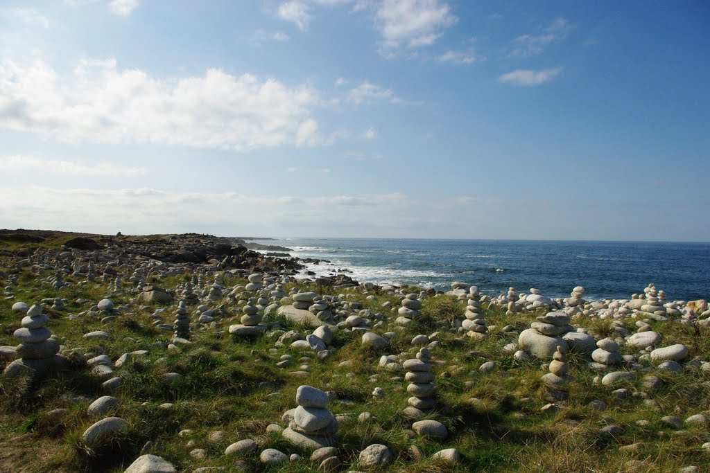 Pleumeur-Bodou festival estran - Equinoxe Land Art à l'Ile-Grande by sba_bretagne