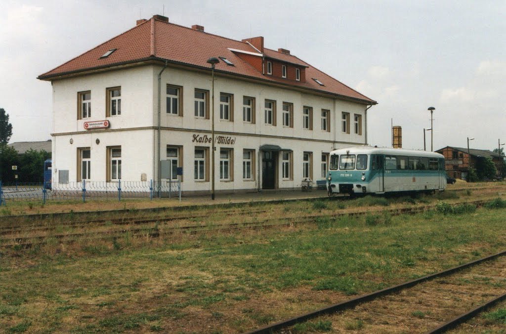 Bahnhof Kalbe (Milde), 23.05.00 by der Volmetaler