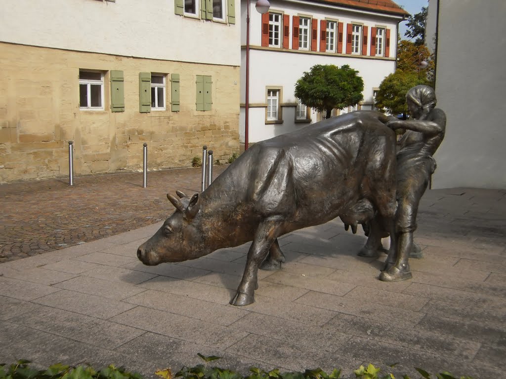 Bronzefiguren in Hemmingen by Dr. Werner Jung