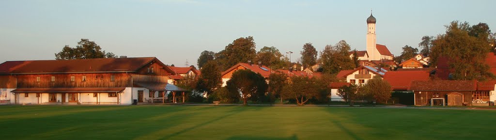 Königsdorf vom Fußballplatz by Helge Moritz