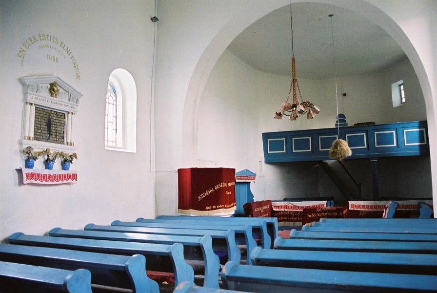 The church of Nyárádszentimre - interior by NAGY Albert