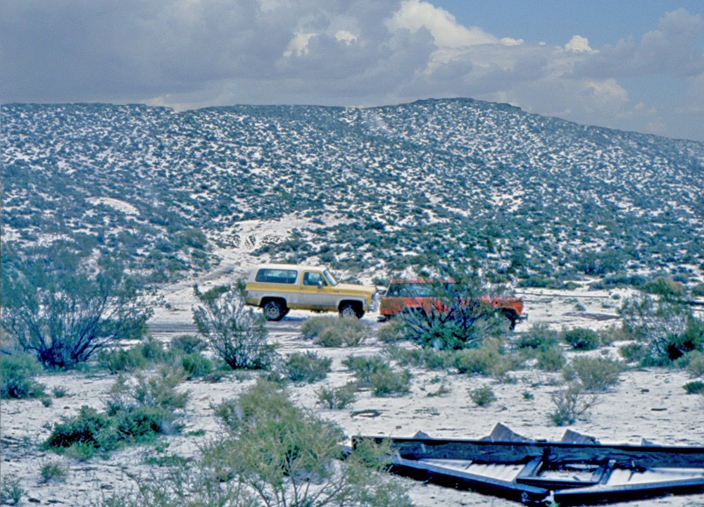 Chloride snow by Bill Cook