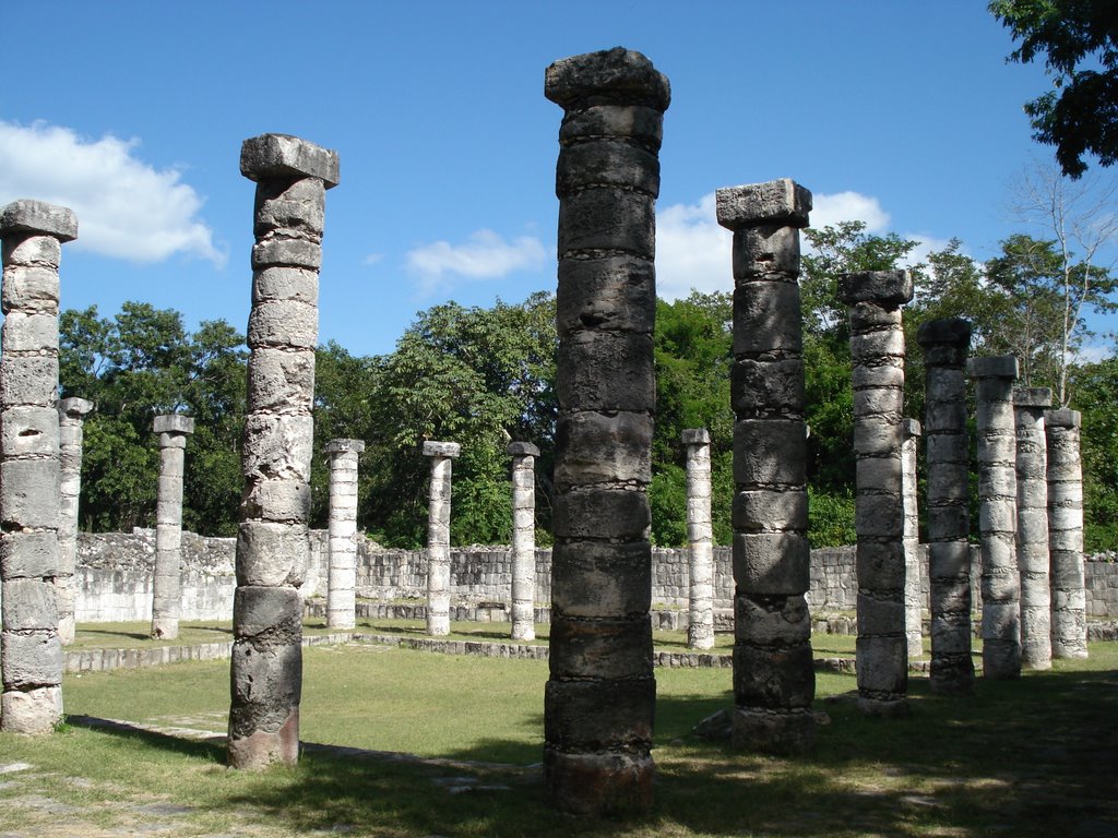 El Mercado, Grupo de las Mil Columnas, Chichen Itza by RS-Camaleon