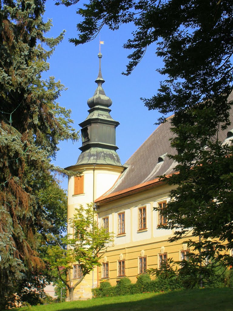 Bludov - Zámek (detail věže) by valsoraj