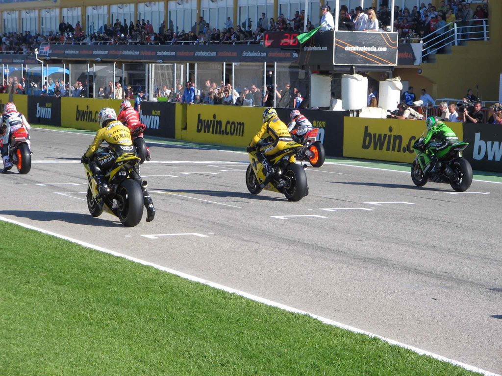 MOTO GP 2007-VALENCIA-STARTING GRID #3 by Alessio Gorati