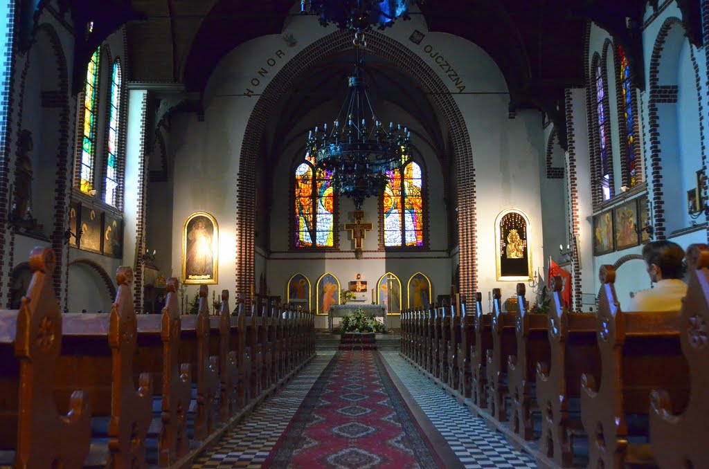 Sopot old town - ST, George church for soldiers -inside by Renatorius (Reno)