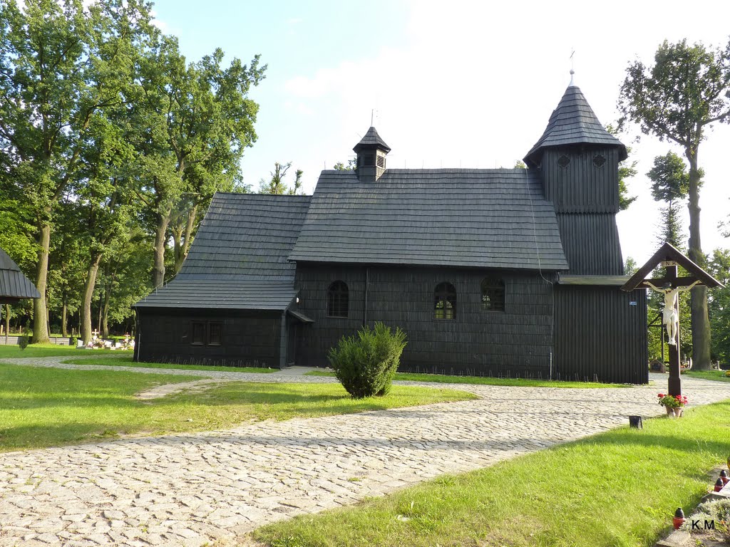 Stare Olesno - Kościół pw . św Marii Magdaleny by Kazimierz .Mendlik