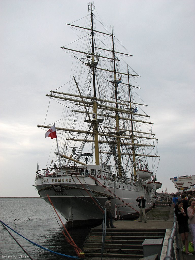 Парусник "Dar Pomorza" / Sailing vessel "Dar Pomorza" by Dmitriy Vitte