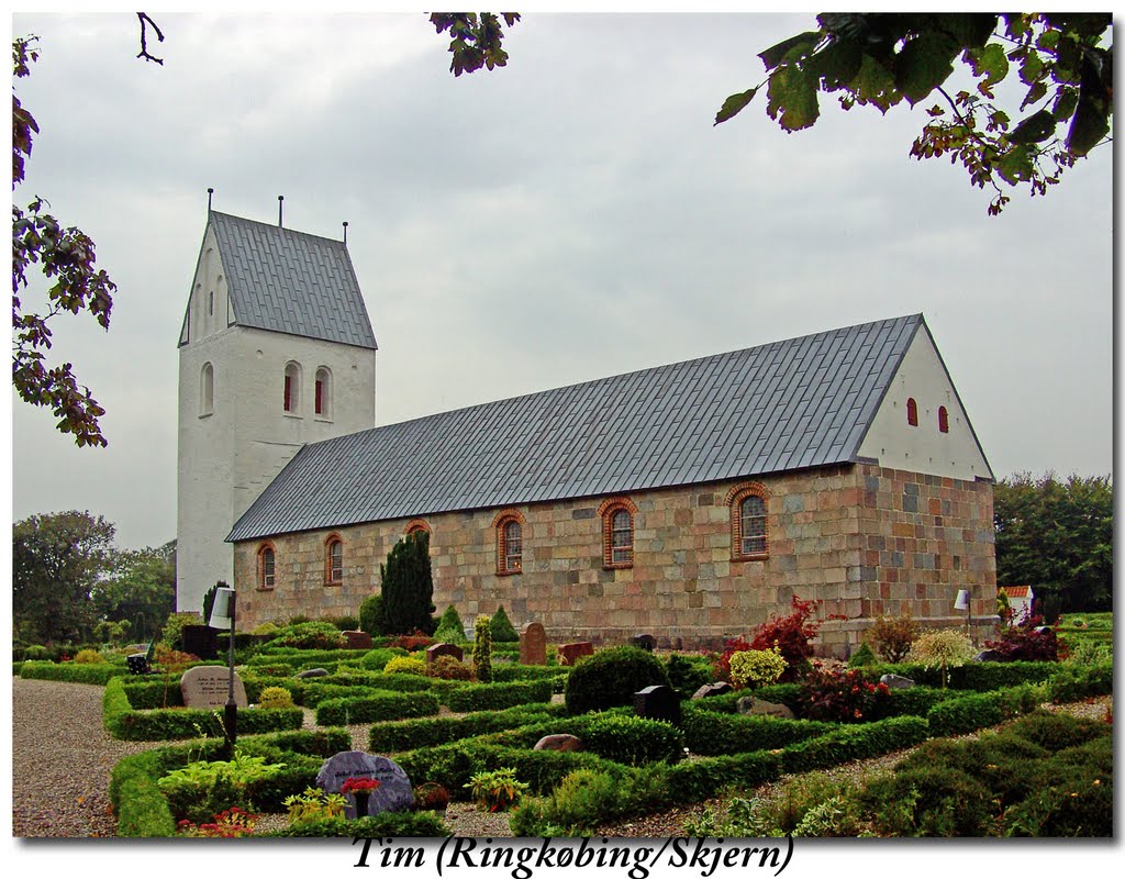 Tim kirke (Ringkøbing/Skjern) by Claude David