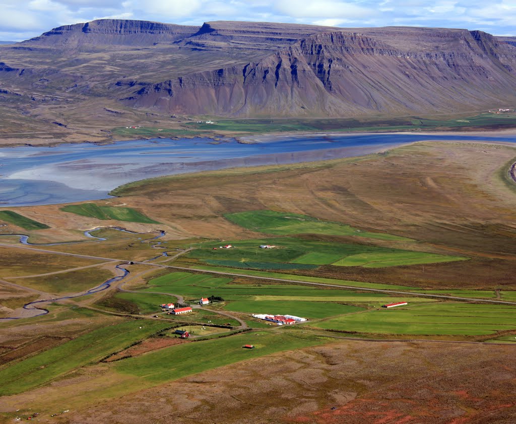 A wonderful view from Hagafjall on the Hagi farm by foxhund88