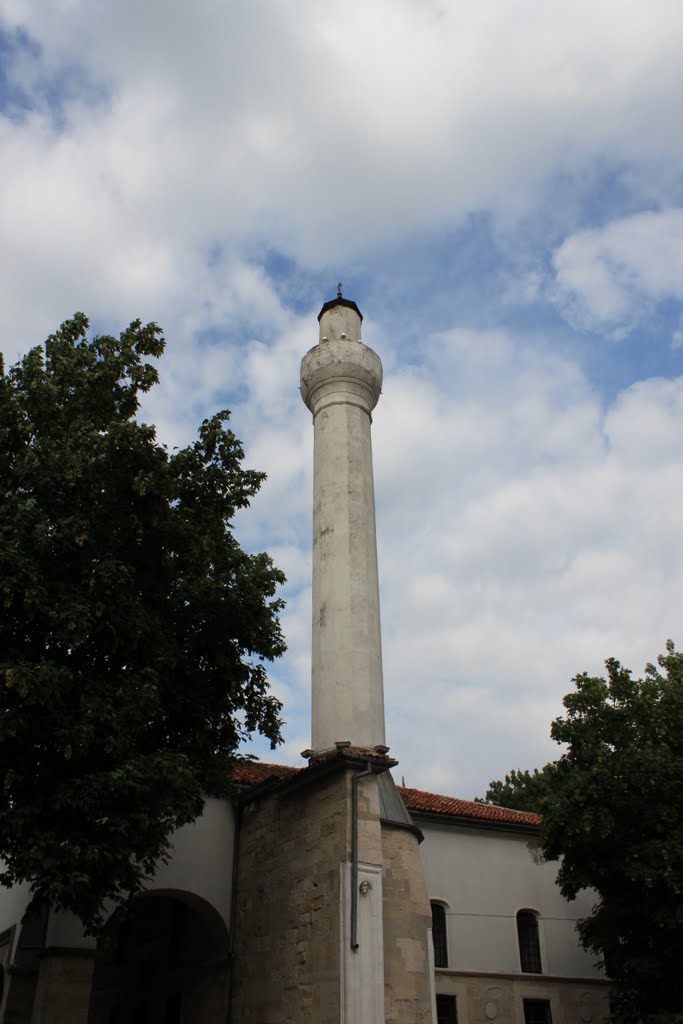 Minaret with the heart-shaped top. by ttalis