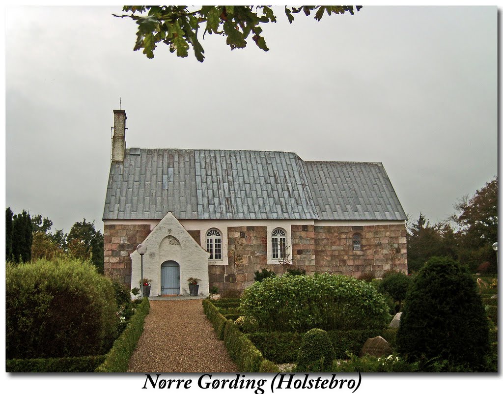 Nørre Gørding kirke (Holstebro) by Claude David