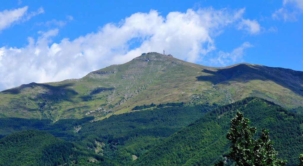 Il Monte Cimone (2165 m.) visto da Abetone (PT). (10-08-2011) by Renato Pantini