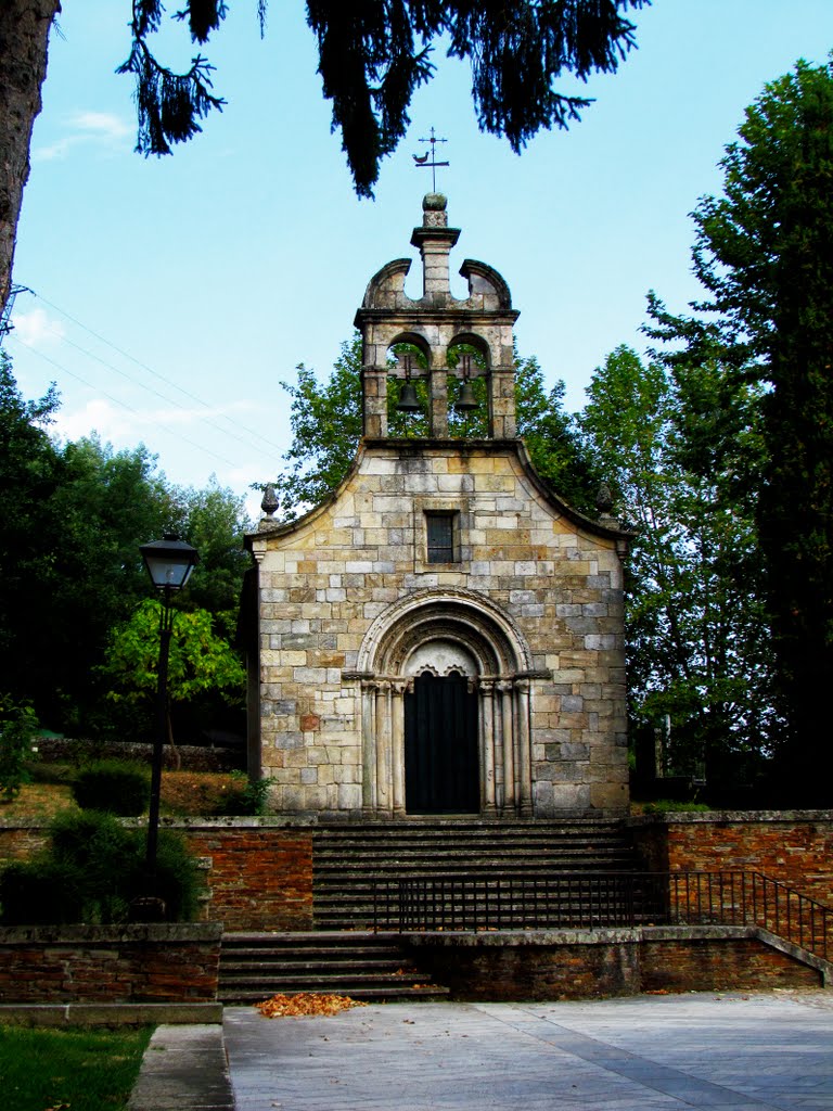 Ermita de San Pedro, Portomarín, Lugo. by Valentín Enrique