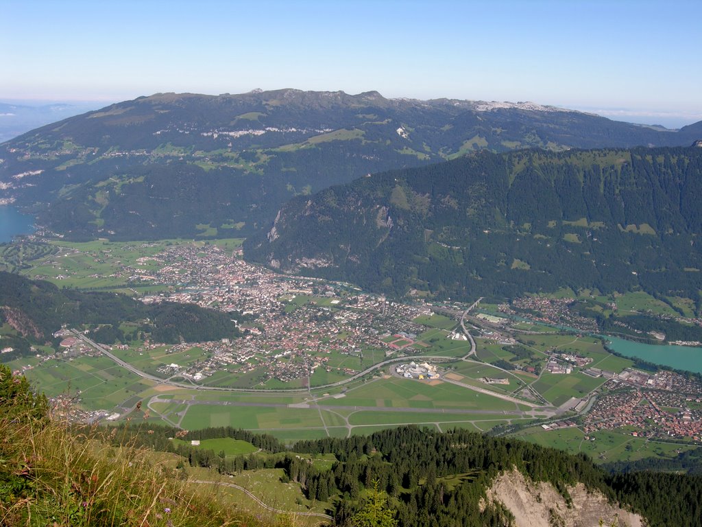 Blick auf Interlaken von der Schynig Platte aus by Ambjean