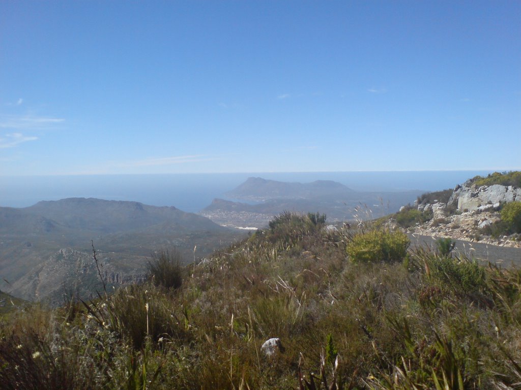 Cape Point from Constantaiberg TV tower by kevin bennett