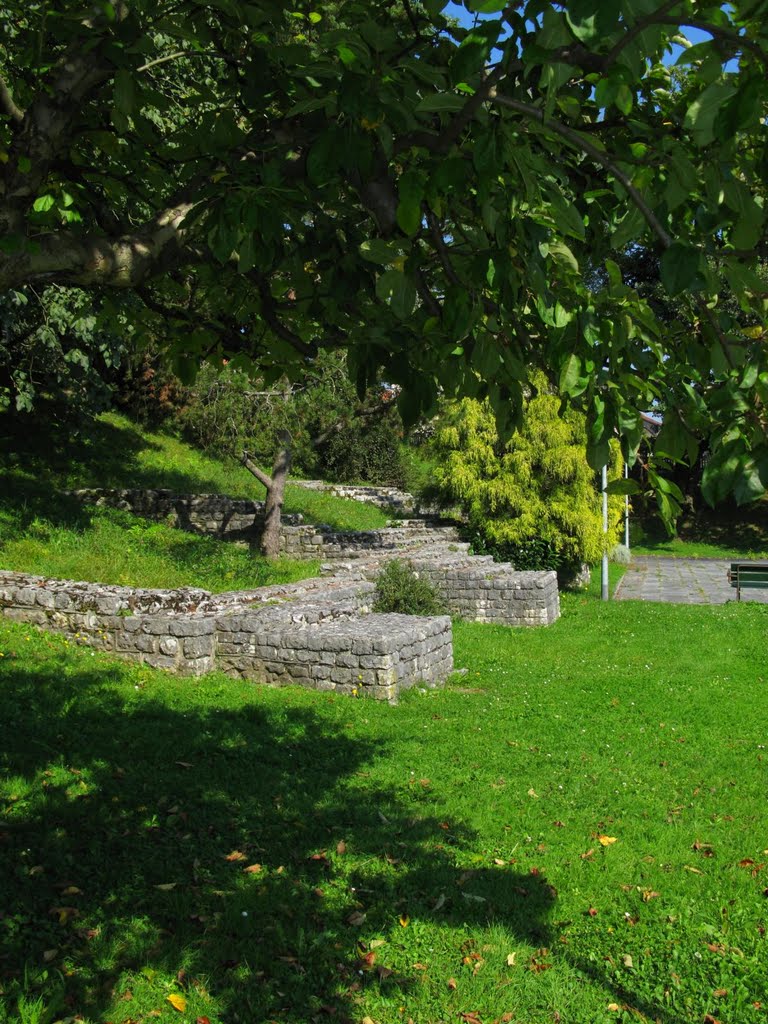 Remains of Roman villa. Olten, Switzerland by Tom Waugh