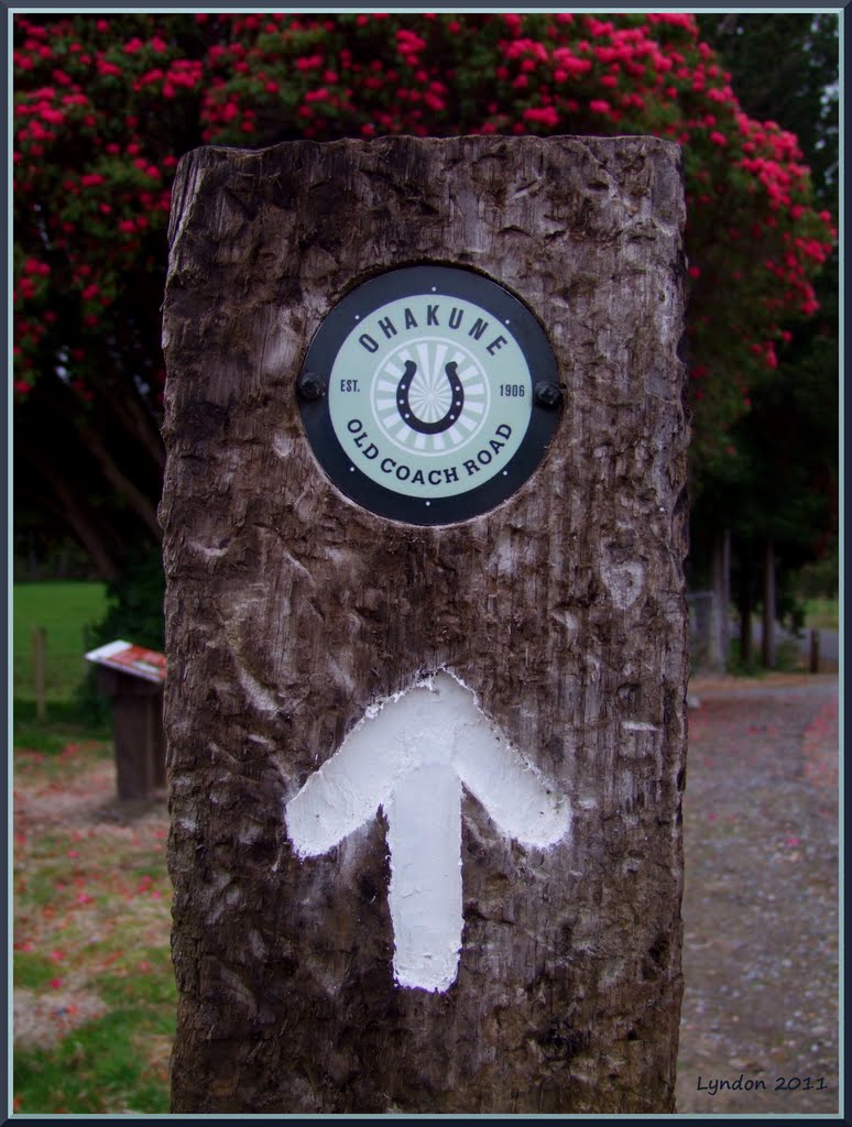 Old Coach Road Track Marker by Lyndon