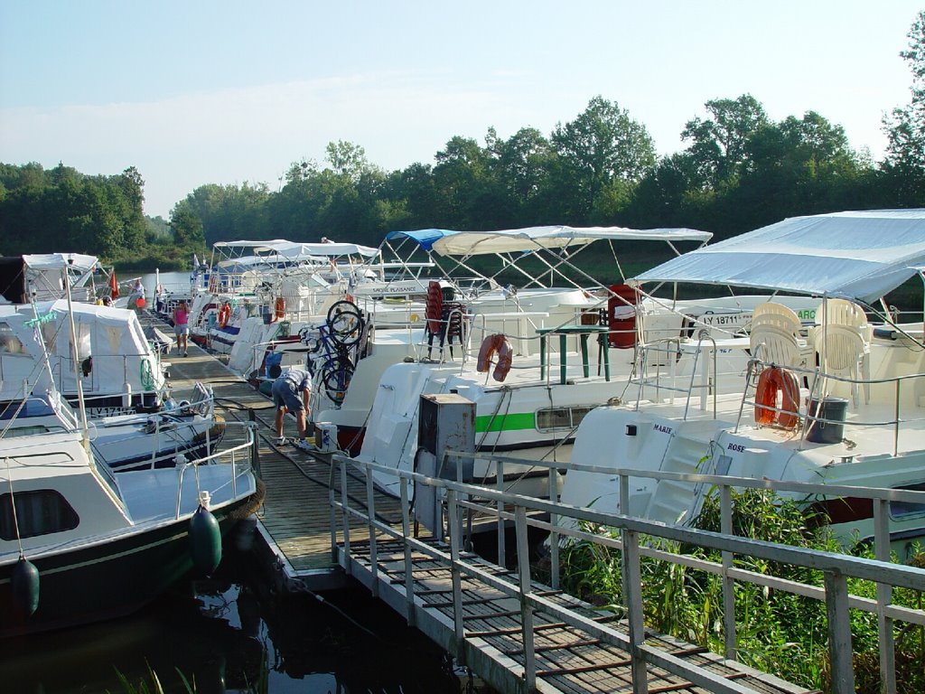 La Saône, Port de Savoyeux by booh