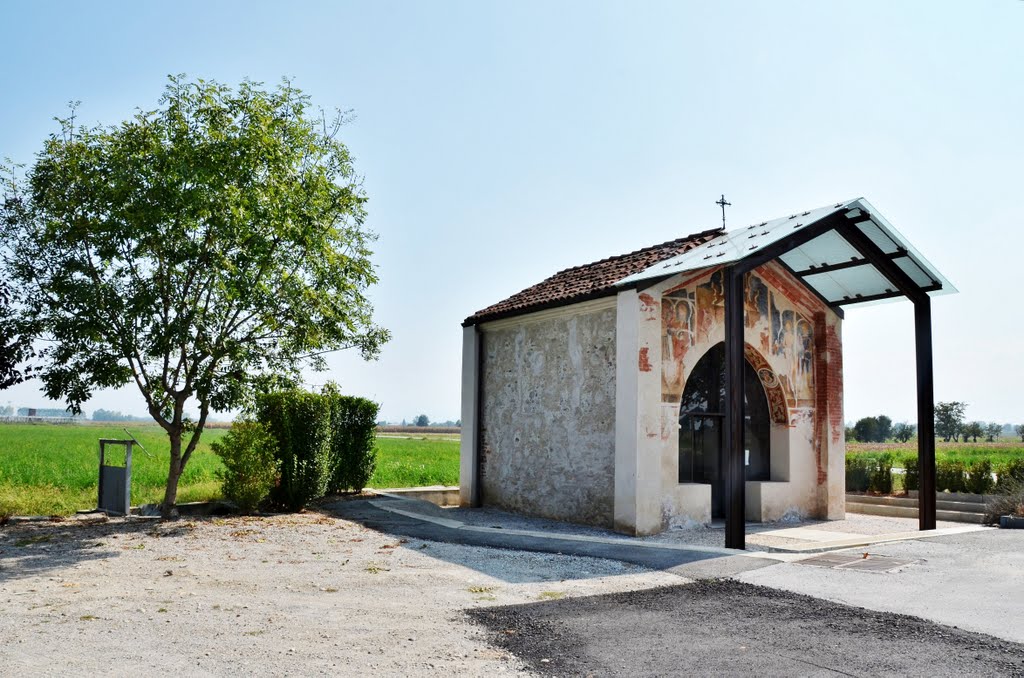 Castelletto Stura. Cappella di San Bernardo (sec.XV). Lato Nord by violapinnata