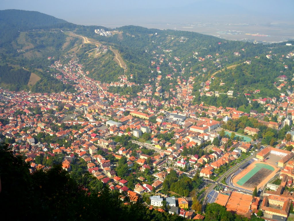 Brasov view from Tampa Mountain by William.Ch