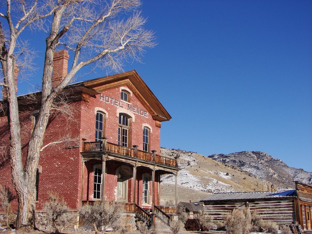 Hotel Meade in Bannack by walkaboutwest