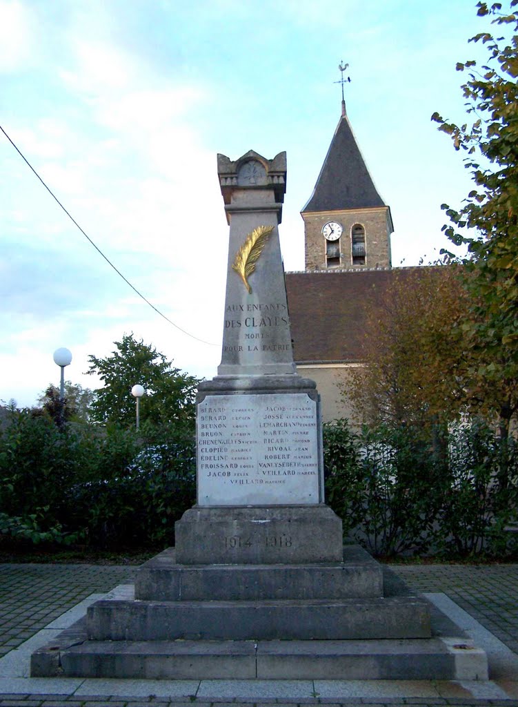 Les Clayes-sous-Bois Monument aux morts by hpjps