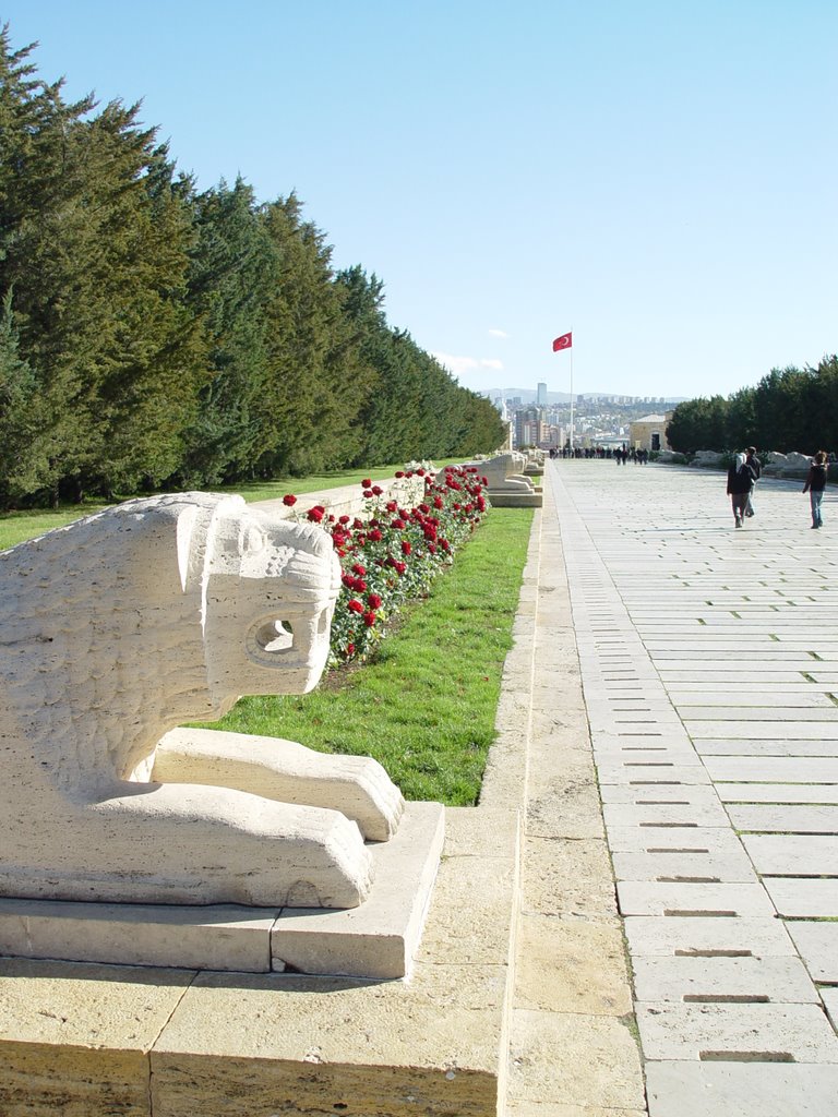 ANITKABİR ASLANLI YOL / L.ÇOL by Levent ÇOL