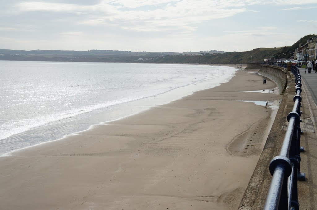 Filey,Beach to Reighton Sands. by L Johnson